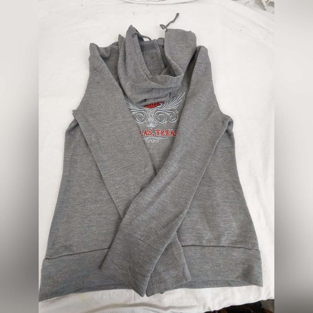 Harley-Davidson Maverick Dallas, Texas Grey Hoodie Small View 4